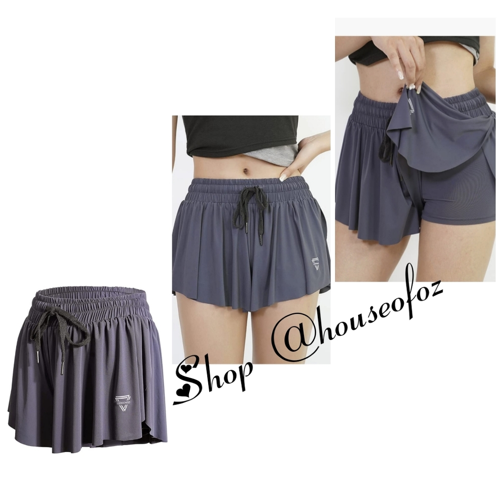 Flowy Running Shorts Size Medium